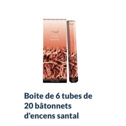 Boîte 6 tubes de 20...