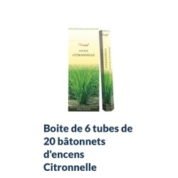 Boîte de 6 tubes Aromatika...