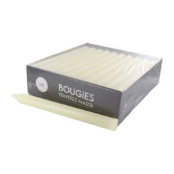 Boîte de 30 bougies claires